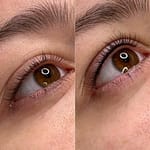 Lash extensions before and after Amsterdam De Pijp – lash transformation